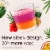 Glade 2in1 Single Wick Candles, Hawaiian Breeze + Vanilla Passionfruit, 8.16 oz, 2 Count Perspective: back