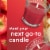 Glade® Candle Jar Air Freshener Apple Cinnamon Infused with Essential Oils Perspective: back