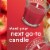 Glade® Candle Jar Air Freshener Apple Cinnamon Infused with Essential Oils Perspective: back