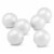 FloraCraft SmoothFoM Ball 6/Pkg-2.8 Perspective: back