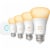 Hue 563270 White Ambiance A19 Bluetooth 75W Smart LED Starter Kit Perspective: back