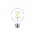 Philips 5-Watt (60-Watt) G25 Globe LED Globe Dimmable Flicker Free Light Bulb - Daylight (5000K) Perspective: back