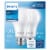 Phillips 13.5-Watt (100-Watt) A19 LED - Daylight (5000K) light bulb Perspective: back