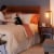 Philips 6.5-Watt (60-Watt) A19 Dimmable Amber LED Light Bulb Perspective: back