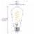 Philips 5.5-Watt (60-Watt) E26 LED Light Bulb Perspective: back
