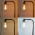 Philips 5.5-Watt (60-Watt) Medium Base ST19 Dimmable Vintage LED Light Bulb Perspective: back