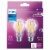 Philips 8-Watt (60-Watt) A19 LED Dimmable Flicker Free Light Bulb - Daylight (5000K) Perspective: back