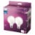 Philips 3.4-Watt (40-Watt) G25 LED Globe Dimmable Flicker Free Light Bulb - Daylight (5000K) Perspective: back