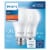 Philips 16.6-Watt (100-Watt) A19 LED Light Bulb - Soft White (2700K) Perspective: back