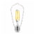 Philips Dusk to Dawn, 60Watt Replacement, Edison Vintage ST19 LED Light Bulb, Soft White Light Bulb Perspective: back