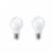 Philips 9-Watt (75-Watt) A19 LED Dimmable Flicker Free Light Bulb - Daylight (5000K) Perspective: back