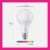 WiZ 14.5-Watt (100-Watt) A21 Wi-Fi LED Smart Color Light Bulb Perspective: back