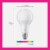 WiZ 14.5-Watt (100-Watt) A21 Wi-Fi LED Smart Color Light Bulb Perspective: back
