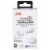 JVC HAA6TW Gumy Mini True Wireless Earbud - White Perspective: back