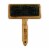 Soft Slicker Brush with Stainless Steel Pins/Large Perspective: back