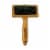 Soft Slicker Brushwith Stainless Steel Pins/Medium Perspective: back