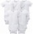 Gerber® Childrenswear Onesies Short-Sleeve Bodysuit - White - 5 Pack Perspective: back