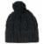 iLive Wireless Music Bluetooth Knit Beanie - Black Perspective: back