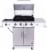 Char-Broil® TRU-Infrared 4-Burner Gas Grill Perspective: back