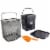 Oklahoma Joe's 20 Lb. 10.8 In. W. x 12.7 In. L. Pellet Bucket Kit (3-Piece) Perspective: back