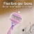 Gillette Venus ComfortGlide Freesia Women's Razor Blade Refills Cartridges Perspective: back