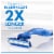 Gillette Sensor3 Men's Disposable Razor, 4 Razors Perspective: back