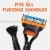 Gillette Fusion5 Men's 5-Blade Razor Blade Refills Cartridges Perspective: back