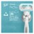 Gillette Venus Deluxe Smooth Sensitive Women's Razor Blade Refills Cartridges Perspective: back