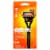 Gillette Fusion5 Men's 5-Blade Razors Handle and Blade Refill Cartridges Perspective: back