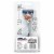 Gillette® SkinGuard Men's Razor Flex Handle + 1 Blade Refill Cartridge Perspective: back