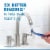 Gillette Sensor3 Men's Disposable Razors Perspective: back