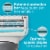Gillette Venus Intimates Women's Razors Handle and Blade Refill Cartridges Perspective: back