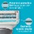 Gillette Venus Intimates Women's Razors Handle and Blade Refill Cartridges Perspective: back