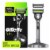 Gillette Labs with Exfoliating Bar Razors and Blade Refills Perspective: back