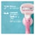 Venus ComfortGlide White Tea Women's Razor Blades, with Built-in Shave Gel Bars Perspective: back