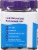 Natrol® Relax+™ Night Calm Berry Gummies Perspective: back