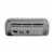 iHome Alarm Clock with Wireless & USB Charger - Gray Perspective: back