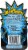 AfterShocks® Blue Raspberry Popping Candy Perspective: back