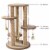 Prevue Pet Kitty Power Paws Multi-Tier Cat Scratching Post Perspective: back
