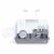 Prevue Pet Products Large Hamster Haven - Gray Perspective: back