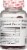 GNC Women's Cranberry Gummies Perspective: back