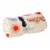 Manhattan Pet Toy Poppy Artistic Reversible Quilted Roll Up Dog Bed & Blanket for Travel Perspective: back