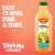 Tropicana Refreshers Tropical Punch Juice Drink With Real Fruit Juice Perspective: back