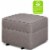 Namesake Classic Willa Alden Gliding Ottoman in Gray Tweed Perspective: back