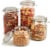 Tabletops Unlimted Mason Clamp Jar Boxed Set Perspective: back