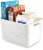 Tabletops Unlimited Large Storage Basket - White Perspective: back