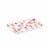 Tabletops Unlimited Gallery Americana Melamine Serve Tray - Red Floral Perspective: back