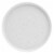 Smart Planet Lacey White Recycled 4-Piece Dinner Plate Set Perspective: back
