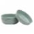Smart Planet Lacey Green Recycled 4-Piece Dinner Plate Set Perspective: back