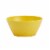 Smart Planet Yellow Bamboo Fiber Cereal Bowls Perspective: back